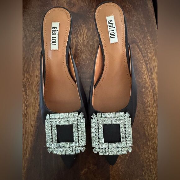 NEW Anthropologie Bibi Lou Aoi Pink Heels size 37 - Picture 5 of 6